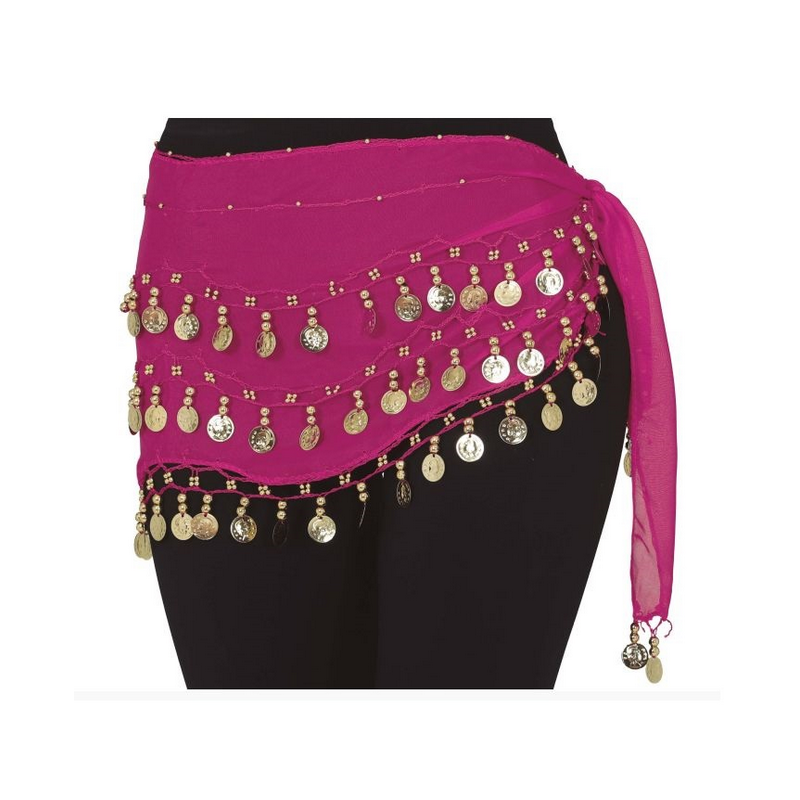 Pañuelo Zíngara con Monedas (Colores Surtidos)