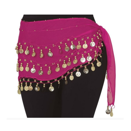 Pañuelo Zíngara con Monedas (Colores Surtidos)