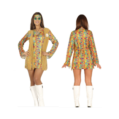 Disfraz Hippie Gardenia Adulta