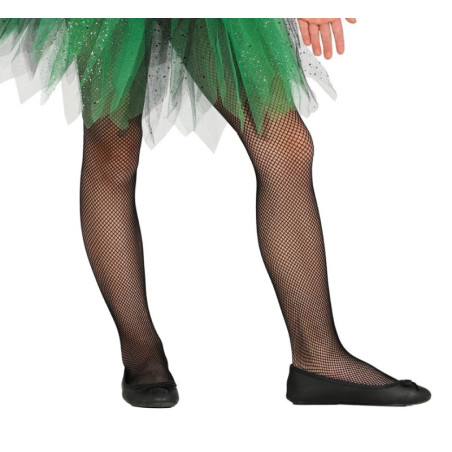 Pantys Rejilla Negra, Tallas Infantiles