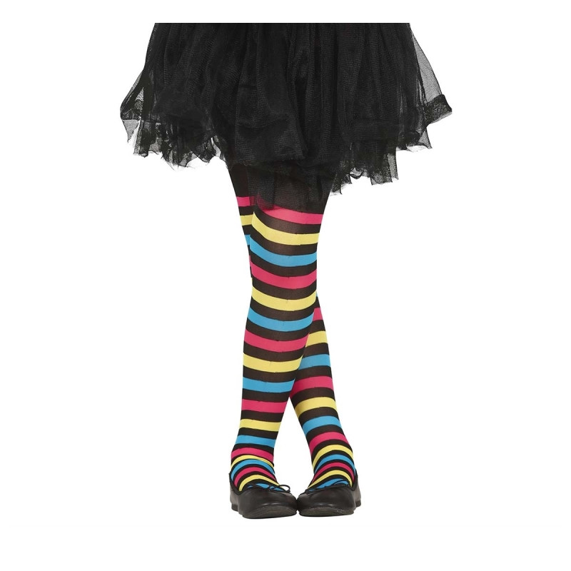 Pantys Rayas Colores, Tallas Infantiles