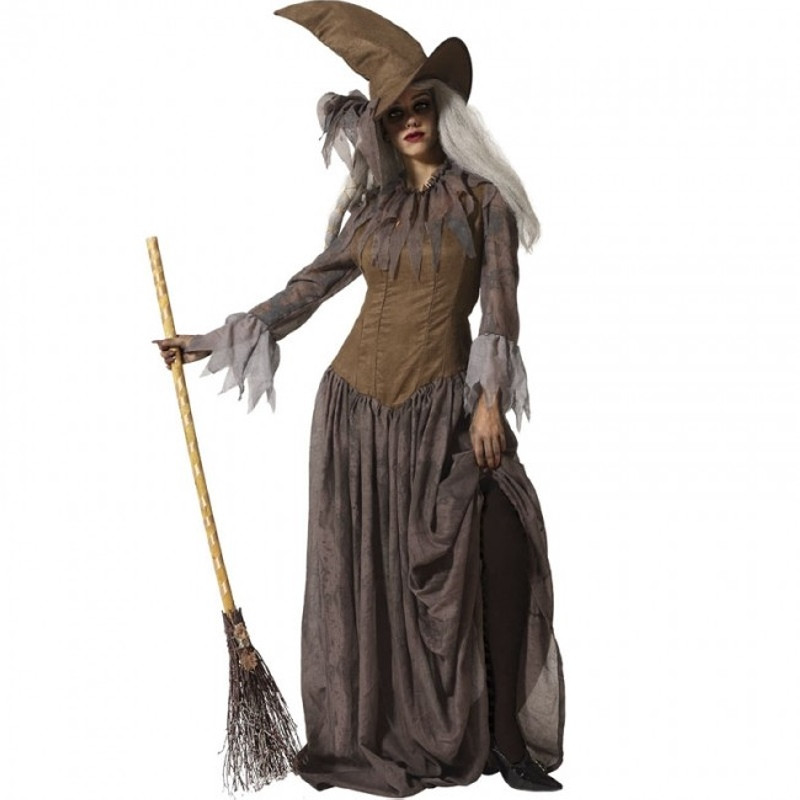Disfraz Bruja Marrón Adulta