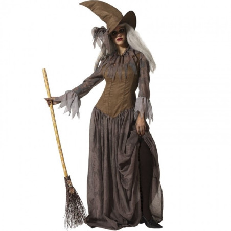 Disfraz Bruja Marrón Adulta