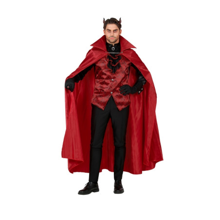 Disfraz Diablo Belfegor Rojo Adulto