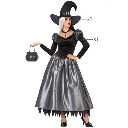 Disfraz Bruja Plateada Adulta 