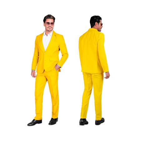 Traje Party Fashion Amarillo Adulto