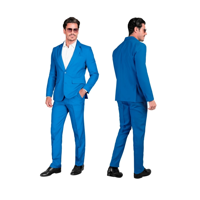 Traje Party Fashion Azul Adulto