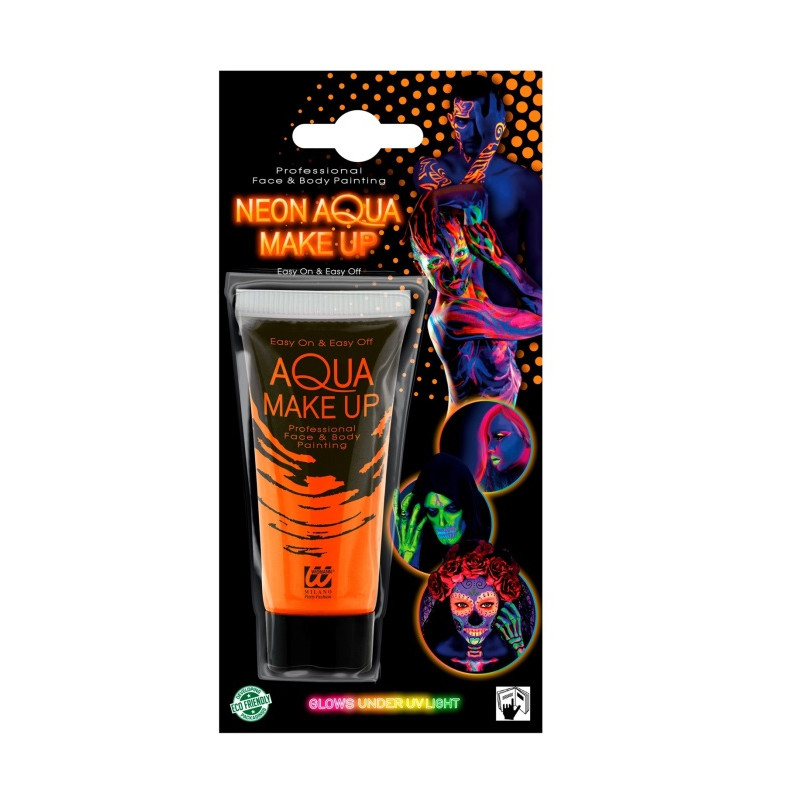 Maquillaje al Agua Neón UV Face Paint Glow 30ml