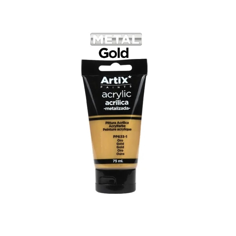 Pintura Acrílica 75ml (Colores Surtidos)
