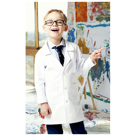 Bata Doctor / Escolar Blanca Infantil