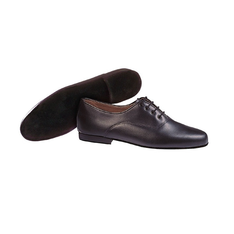 Zapatos Baile Salón Negro S/C con Espay, Hombre