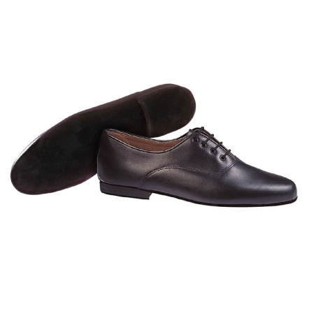 Zapatos Baile Salón Negro S/C con Espay, Hombre
