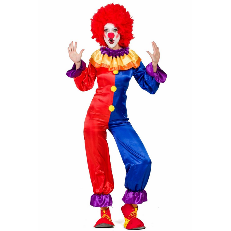 Disfraz Payasa Divertida Adulta