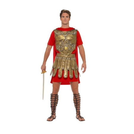 Disfraz Gladiador Romano Dorado Adulto