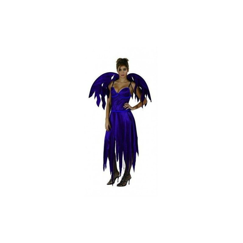 Disfraz Ángel Caído Morado Adulta 