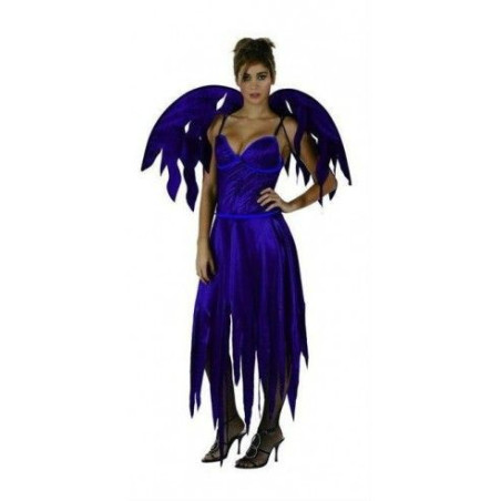 Disfraz Ángel Caído Morado Adulta 