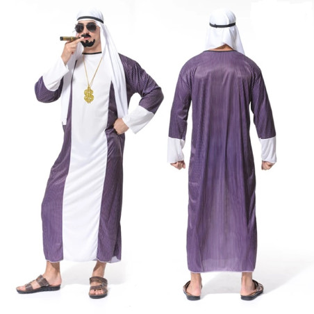 Disfraz Jeque Árabe Adulto 