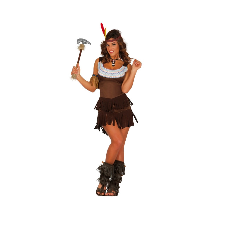 Disfraz India Corto Mujer