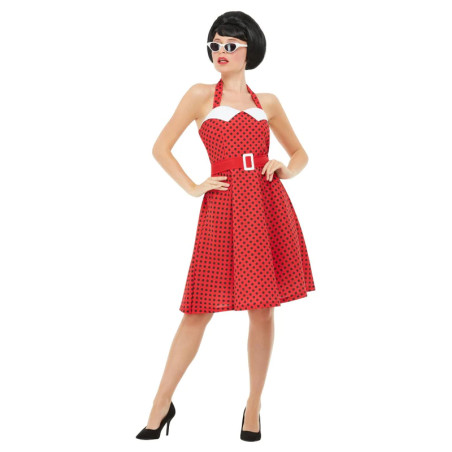 Disfraz de Rockabilly Pin Up de los 50S Adulta