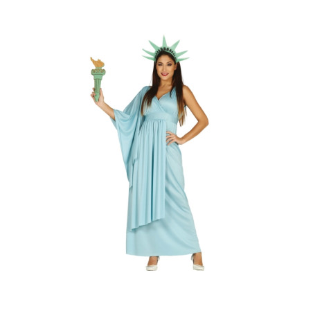 Disfraz Estatua de la Libertad Mujer