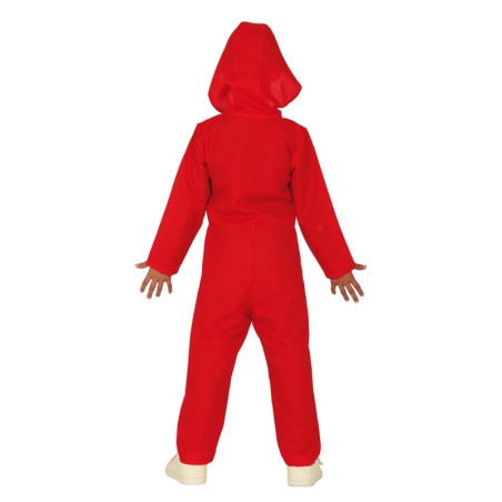 Disfraz Convicto Rojo ''Atracador Banco'' Infantil
