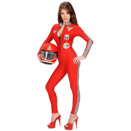 Disfraz Chica Piloto Gran Prix