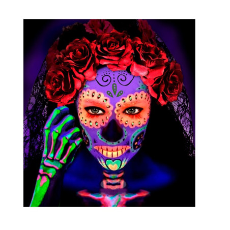 Lápiz Maquillaje Neón UV, 3,5ml (Colores Surtidos)