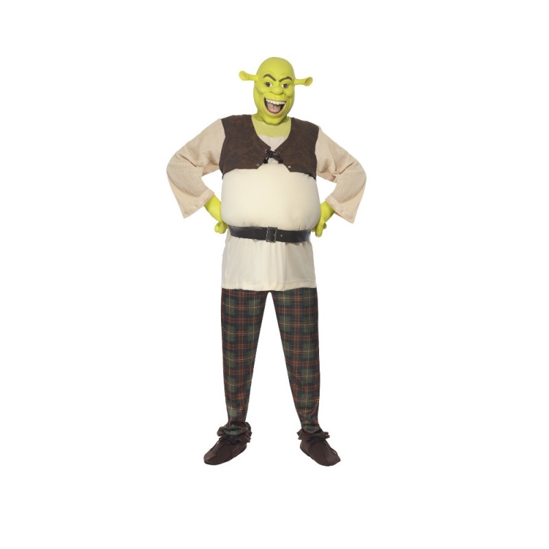 Disfraz Shrek Verde Adulto