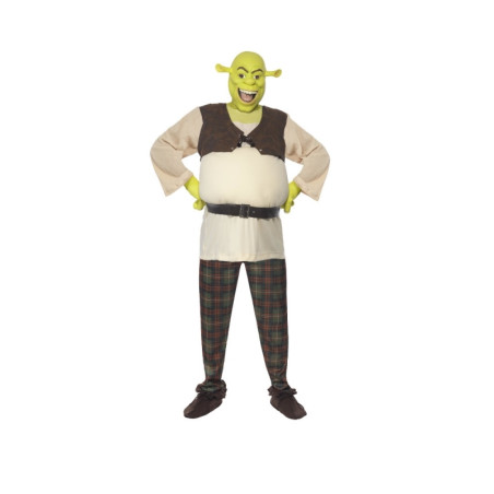 Disfraz Shrek Verde Adulto
