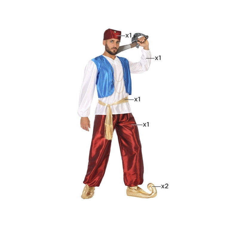 Disfraz Príncipe Árabe Adulto