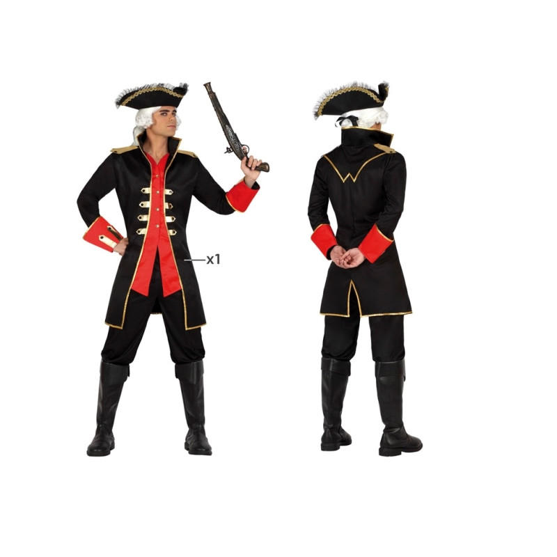 Chaqueta Capitán Pirata Adulto