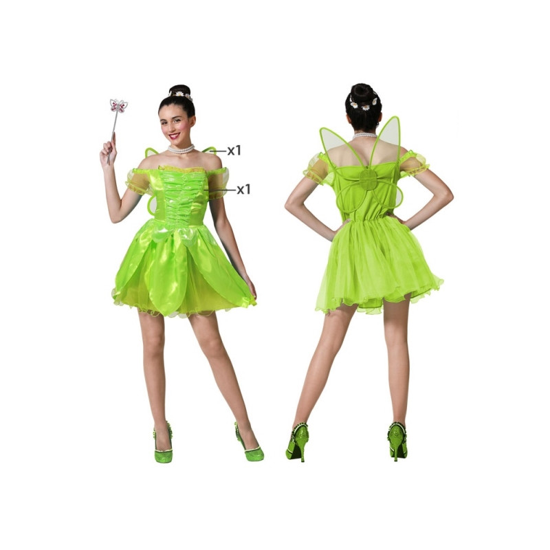 Disfraz Hada Verde Adulta