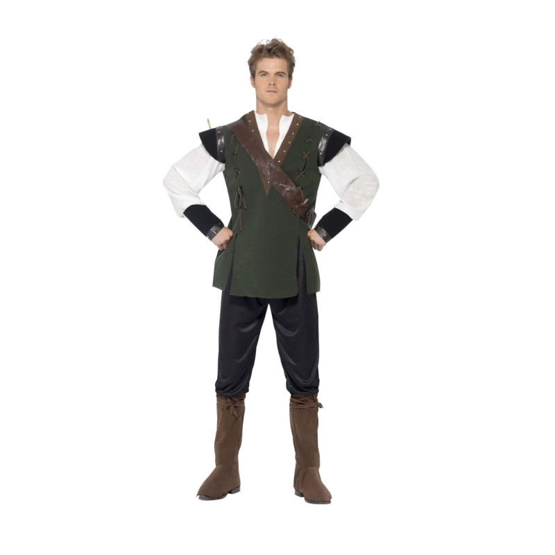 Disfraz Robin Hood Verde Adulto