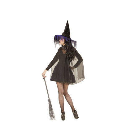 Disfraz Bruja Glimmer Lila Adulta