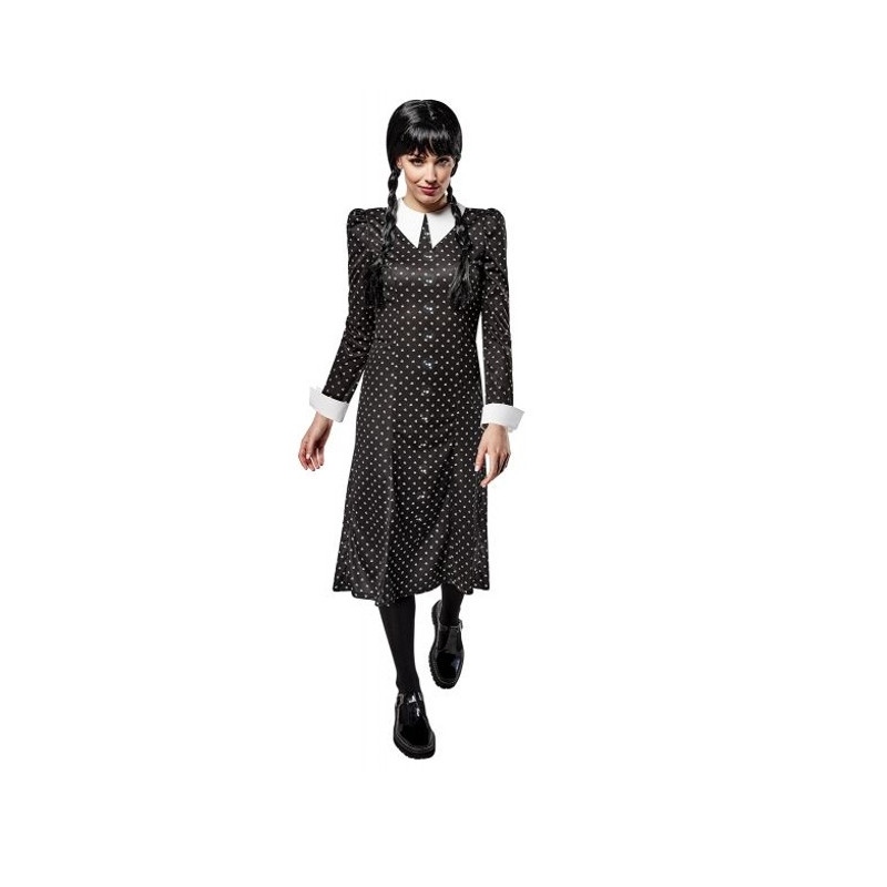 Disfraz Miércoles Addams Classic Adulta