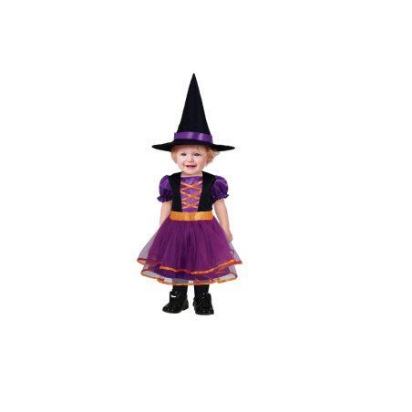 Disfraz Purple Baby Witch