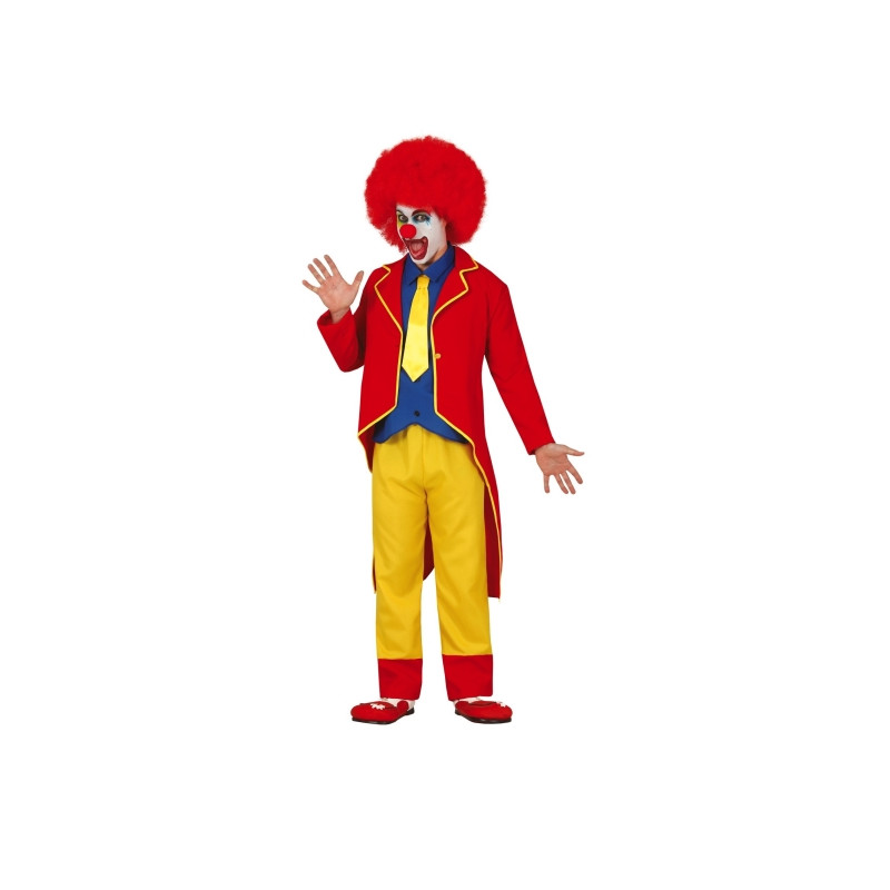 Disfraz Payaso Frac Color Adulto