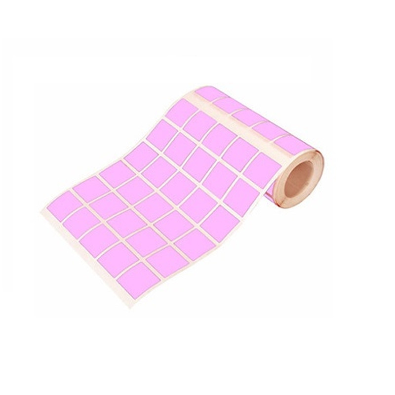 Rollo 1710 Gomets Adhesivos Cuadrado Grande