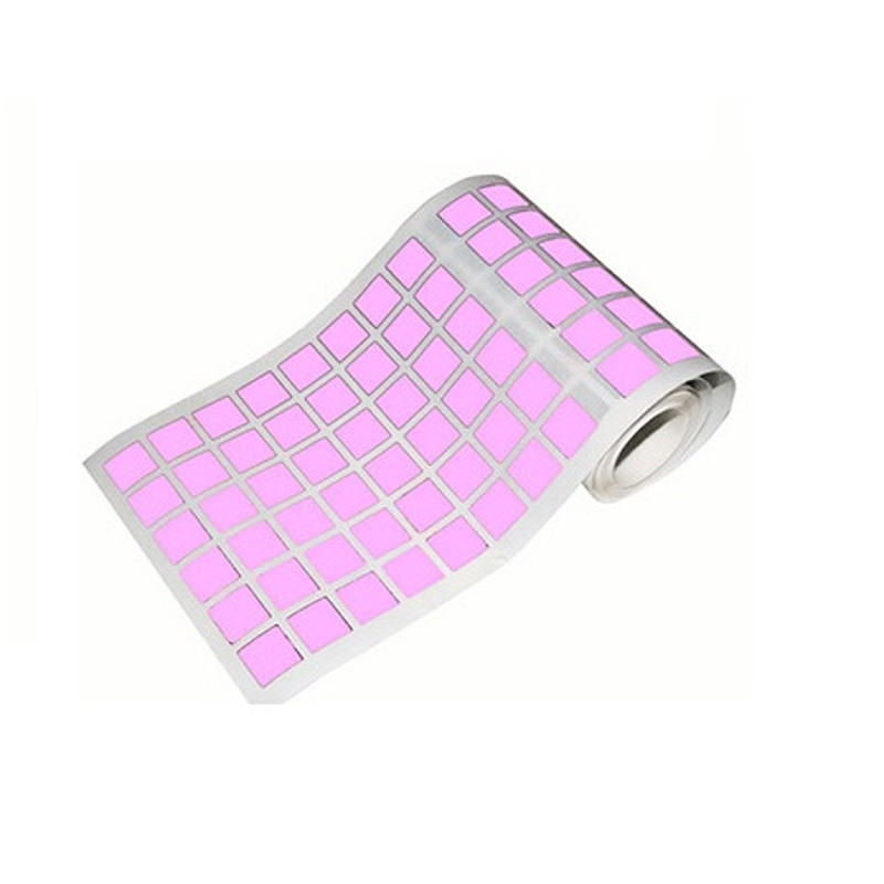 Rollo 2736 Gomets Adhesivos Cuadrado Mediano