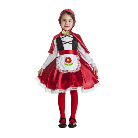 Disfraz Caperucita Roja Flor, Infantil