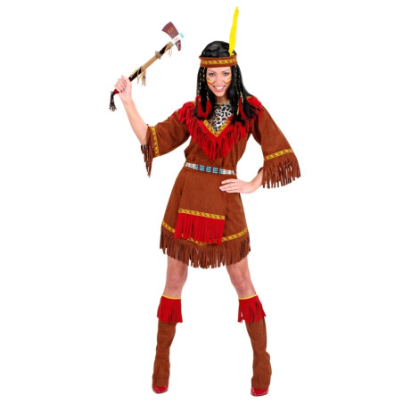 Disfraz India Marrón Adulta