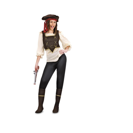 Disfraz Pirata Mujer Pantalón Adulta