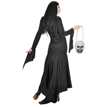 Disfraz Morticia Negro Adulta