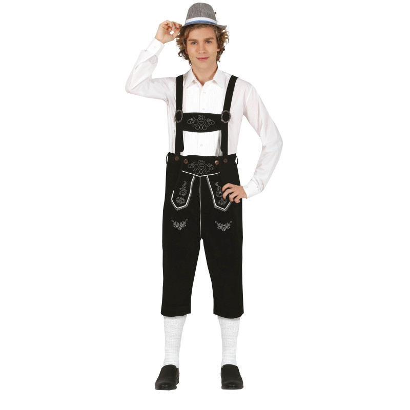 Disfraz Tirolés Negro Adulto