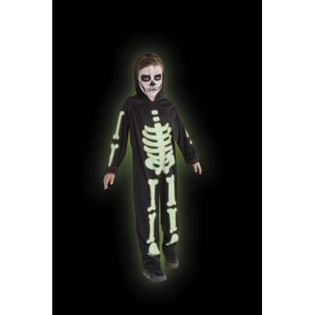 Disfraz Skeleton Glow In Dark Inf,