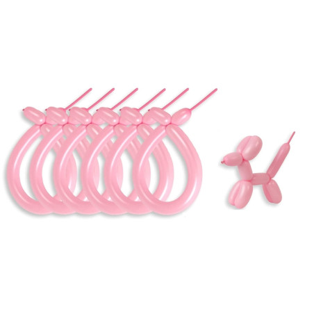 Bolsa 100 Globos Modelar 5cm Ø 
