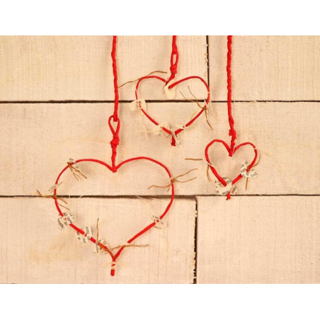 Alambre Recubierto Papel 3mm x 10m, (Varios Colores)
