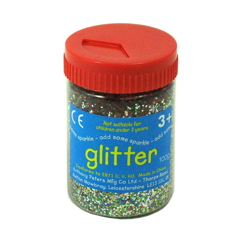 Bote Purpurina 100 gramos (Varios Colores)