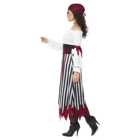 Disfraz Mujer Pirata, Adulta