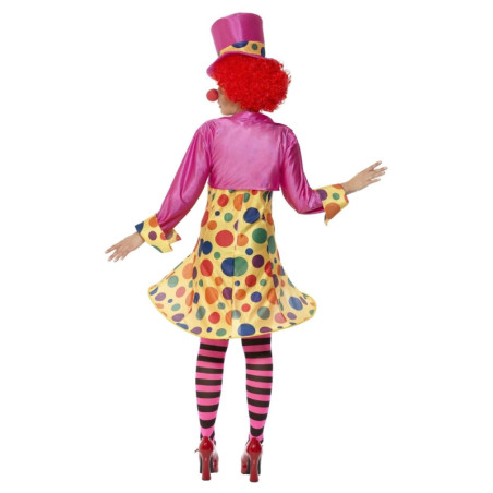 Disfraz Payasa Aro Multicolor Adulta